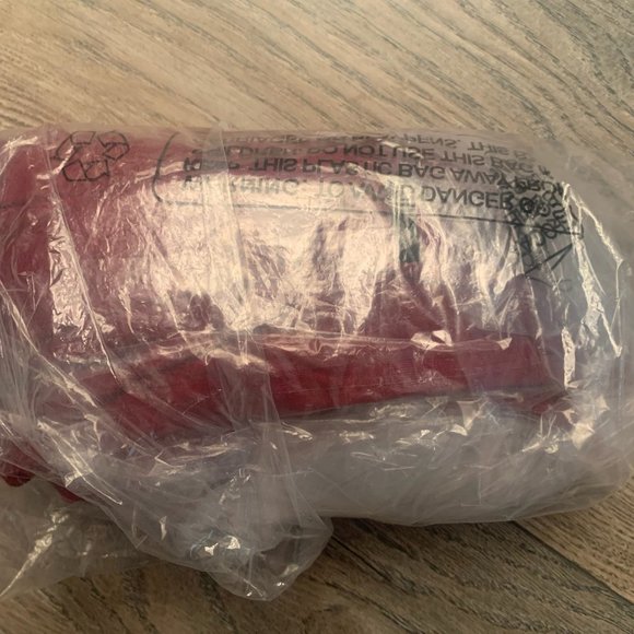 NWT BROOKE SHIELDS TIMELESS LONG SLEEVE CINCHED MOCK NECK KNIT TOP BERRY XS - Picture 8 of 8